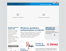 Tablet Screenshot of conceitoweb.com.br